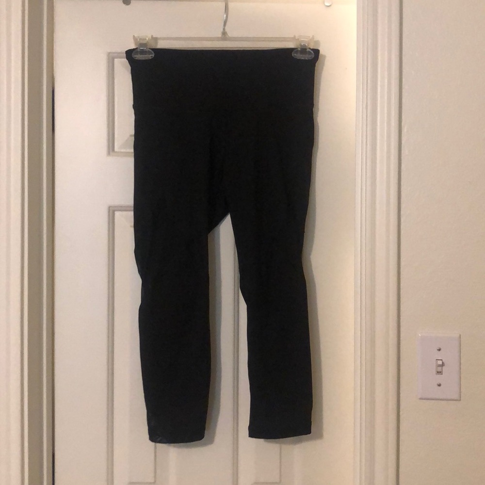 Black and Shear leggings old navy leggings